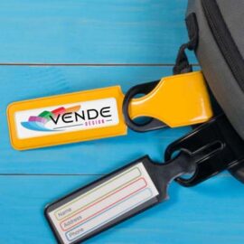 The Trends Resin Coated Labels 55 x 15 are suitable for permanent branding.  Full colour branding.  Great promotional product. 