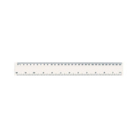 The Trends Collection Flip Ruler is a conventional plastic ruler with cm and inches. Can be flipped on bottom edge and easily picked up. In 7 colours.
