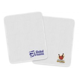 The Trends Polishing Cloth is an absorbant polishing, cleaning or dust cloth.  White.  Great polishing promotional products.