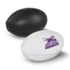 The Trends Collection Mini Rugby Ball inflatable mini rugby ball.  Available in 2 colours.  Pad printing available.  Great sports promotional product.