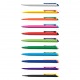 The Trends Collection Dart Pen is a retractable plastic ball pen.  Mix n match on barrel and clip colour.  121 colour combos.  Great promotional product.