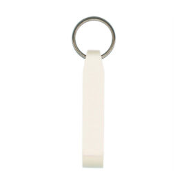 The Trends Snappy Bottle Opener Key Ring is a compact plastic opener on a key ring. In 7 colours. Great branded promotional product.