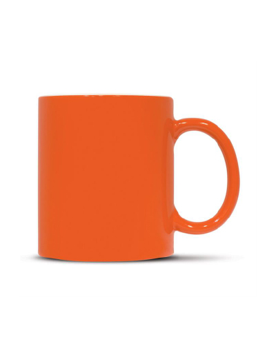 The Trends Collection Arabica Coffee mug is a 300ml D Handle stoneware coffee mug. White inside, colour outside. Great branded promotional drink ware.