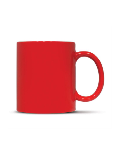 The Trends Collection Arabica Coffee mug is a 300ml D Handle stoneware coffee mug. White inside, colour outside. Great branded promotional drink ware.