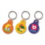 The Trends Collection Round Flexi Resin Key Ring is a flexible key ring with resin coated finish.  Full Colour printing both sides.  Great branded promotional product.