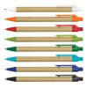 The Trends Kraft Pen is an eco friendly retractable ball pen.  In 8 colours.  Great branding options.  Great branded eco friendly promotional pens.