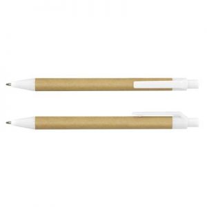 The Trends Kraft Pen is an eco friendly retractable ball pen. In 8 colours. Great branding options. Great branded eco friendly promotional pens.