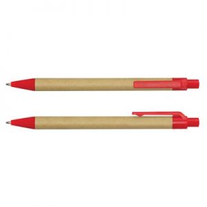 The Trends Kraft Pen is an eco friendly retractable ball pen. In 8 colours. Great branding options. Great branded eco friendly promotional pens.