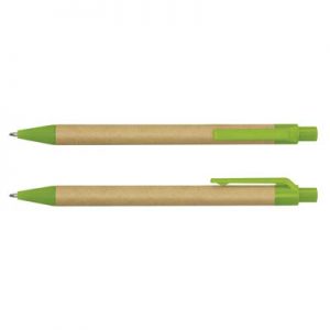 The Trends Kraft Pen is an eco friendly retractable ball pen. In 8 colours. Great branding options. Great branded eco friendly promotional pens.