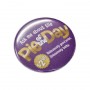 The Trends Collection Button Badge Round 75mm is a 75mm pin on button badge. Full colour print.  Great branded promotional product for all ages and events.