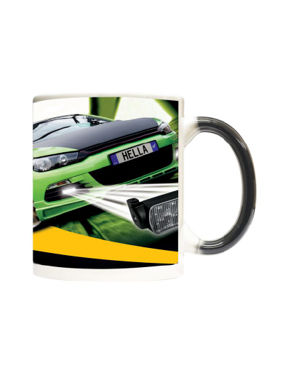 The Trends Collection Chameleon Coffee Mug is a 300ml thermochromic coffee mug. Sublimation printing available. Great branded novelty promotional product.