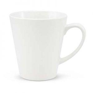 The Trends Latte Coffee Mug is a 300ml latte style ceramic coffee mug. Sublimation printing. Great branded hospitality or drink ware promotional product.