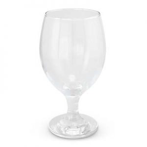 The Trends Maldive Beer Glass is a stylish 355ml stemmed beer glass.  Branded 3 ways.  Great branded glassware promo product for hospitality & gifts.