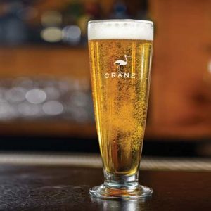 The Trends Luna Beer Glass is a 400ml beer glass with extended base. Great branded promotional glassware product for hospitality & gifts.