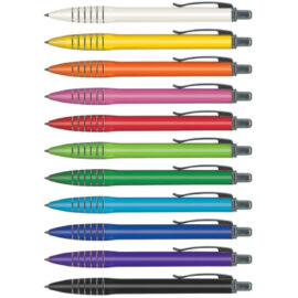 The Trends Collection Vulcan Pen is a retractable plastic and metal ball pen.  12 colours.  Great branded promotional pen product - great for giveaways & everyday use.