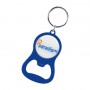 107106 Trends Collection Chevron Bottle Opener Key Ring Blue