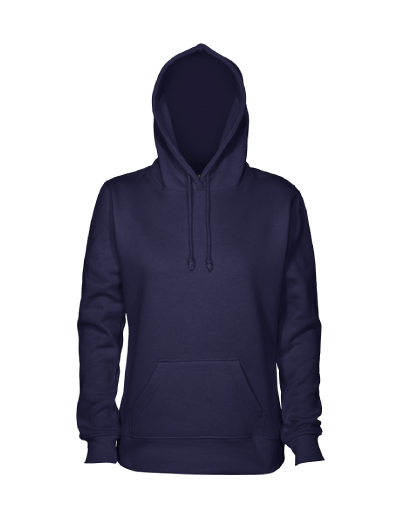 The Cloke Womens 300 Pullover Hoodie is a 280GSM poly/cotton pullover hoodie.  Available in 6 colours.  Sizes 8 - 18.  Great branded womens hoodies.