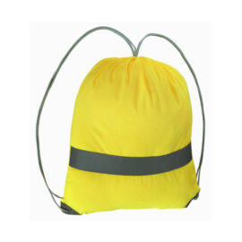 The Legend Life Hi Viz Backsack is made of reflective material and has a draw closure. Hi Viz Yellow. Branded on the front and or back. Great branded backpacks & bags.