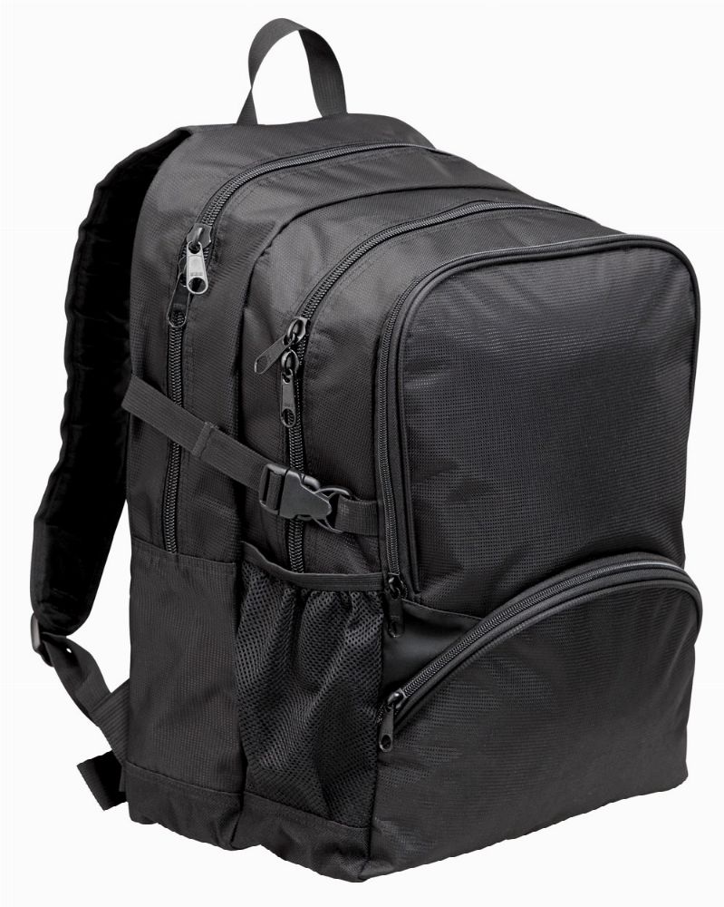 The Legend Life Titan Backpack is built tough so perfect for those who will put it through its paces.  Black.  Branding on front.  Great branded backpacks & bags.