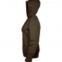 TWZ-womens-360-zip-hoodie-coffee-left-side-hood-up