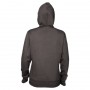 TWZ-womens-360-zip-hoodie-dark-grey-back-hood-up