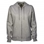 TWZ-womens-360-zip-hoodie-grey-marle-front-hood-down