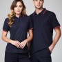 The Biz Collection Ladies Cambridge Polo is a 50% cotton, BIZ COOL™ Polyester Pique polo shirt.  7 colours.  Sizes 8 - 24.  Great branded Biz Cool polo shirts & uniforms.