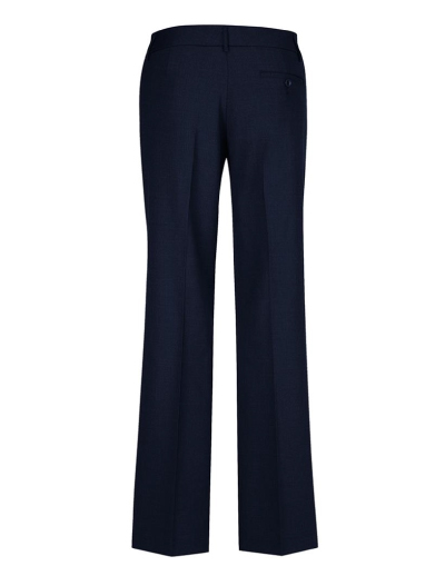 The Biz Collection Relaxed Fit Straight Leg Pant is a 55% Polyester, 43% Wool, 2% Elastane.  Available in 3 colours. Sizes 4-26.