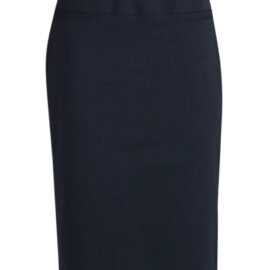 The Biz Corporates Womens Relaxed Fit Skirt is a 55% Polyester, 43% Wool, 2% Elastane skirt. Available in 3 colours. Sizes 4-26.