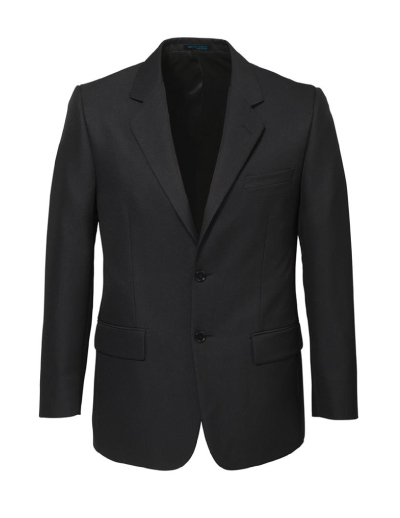 The Biz Corporates Mens 2 Button Jacket ia a cool Stretch jacket made of 92% Polyester 8% Bamboo Charcoal. Available in 3 colours. Sizes 87R - 142R.