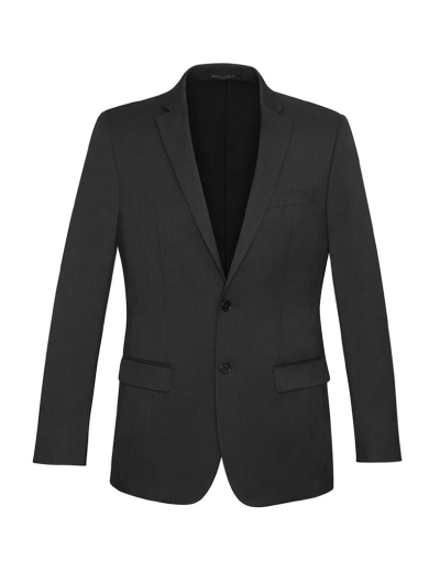 The Biz Corporates Mens Slimline Jacket ia a cool Stretch jacket made of 92% Polyester 8% Bamboo Charcoal. Available in 3 colours. Sizes 87R - 127R.