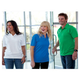 The Unlimited Edition Oxford Adults Polo is made from 100% polyester quick dry knit material. 150gsm. Available in 9 colours. Sizes 3XS-7XL.