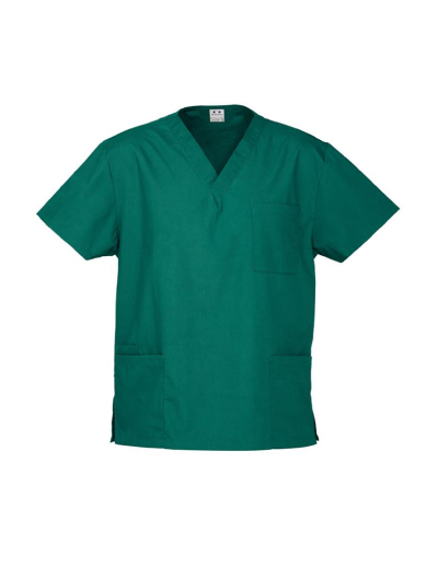 The Biz Collection Unisex Classic Scrubs Top is made from 65% Polyester and 35% cotton. It is an easy fit and has two lower front pockets. 6 colours.