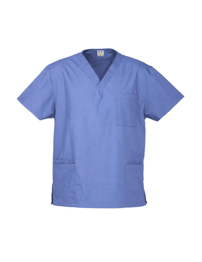 The Biz Collection Unisex Classic Scrubs Top is made from 65% Polyester and 35% cotton. It is an easy fit and has two lower front pockets. 6 colours.