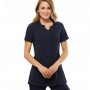 The Biz Collection Ladies Eden Tunic is a 97% Polyester, modern fit tunic.  Perfect for beauty and healthcare.  Great branded uniforms & Biz Collection clothing.