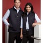 The Biz Collection Ladies Soft Shell Vest is a water repellent, breathable, Biz Tech jacket.  Black or Navy.  S - 2XL.  Great branded soft shell vests.