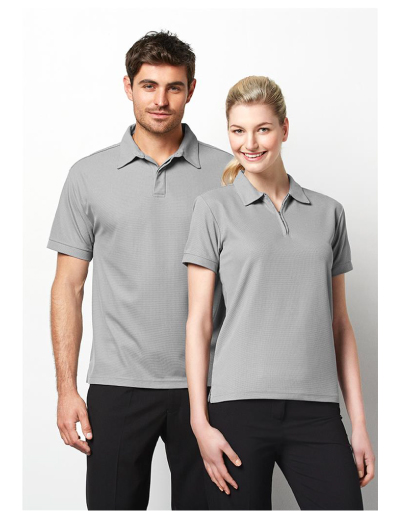 p3300 Biz Collection Mens Micro Waffle Polo The Biz Collection Ladies Micro Waffle Polo is a BIZ COOL™ 100% Breathable Polyester polo shirt. 4 colours. 8 - 24. Great branded biz cool polos & uniforms.