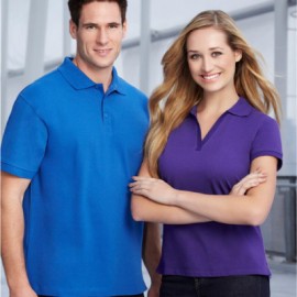 The Biz Collection Ladies Oceana Polo is 96% cotton, 210 gsm, modern fit.  4 colours.  Great branded polo shirts & printed or embroidered apparel.