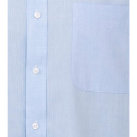 The Biz Collection Mens Luxe Long Sleeve Shirt is a 100% Cotton mini herringbone fabric. Available in white & blue. SizesS-5XL.