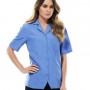 Biz Collection Ladies Plain Oasis Overblouse-s265ls_worn_725