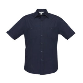 The Biz Collection Mens Bondi Short Sleeve Shirt is 65% Polyester, 35% cotton. A classic fit. Available in 4 colours. Sizes XS-5XL.