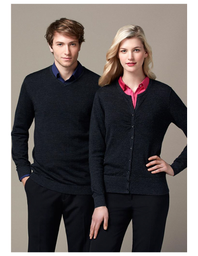 wp131ml-lc131ll Biz Collection Origin Merino The Biz Collection Ladies Origin Merino Cardigan is a 100% Merino Wool, modern fit cardigan. Black. Great merino garments from Biz Collection.