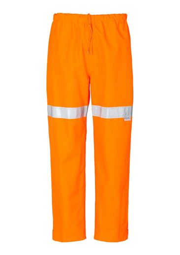 The Syzmik Mens Taped Storm Pant is a polyester, fully seam sealed pant. 5000mm waterproof rating. Navy, Orange or Yellow. Great Syzmik workwear.