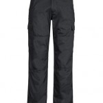 The Syzmik Mens Drill Cargo Pant is a multi pocket cargo pant.  Navy, Charcoal and Black.  280gsm pre shrunk cotton drill.  Great branded workwear from Syzmik