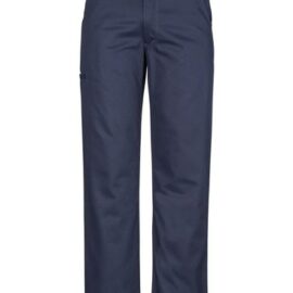 The Syzmik Mens Plain Utility Pant is a 100% 280gsm midweight cotton drill pant. Navy, Charcoal and Black. Great tradewear pants from Syzmik.