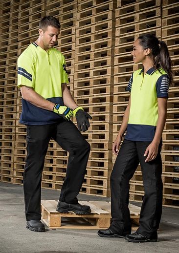 The Syzmik Mens Plain Utility Pant is a 100% 280gsm midweight cotton drill pant.  Navy, Charcoal and Black. Great tradewear pants from Syzmik.