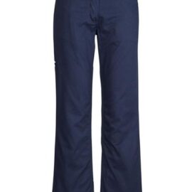 The Syzmik Womens Plain Utility Pant is a 100% 280gsm mid weight cotton drill pant. Navy or Black. Great womens Syzmik workwear.