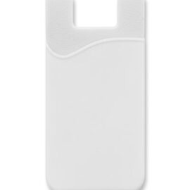 The Trends Collection Silicone Smart Wallet is a soft touch silicone wallet that sticks to back of phones. Available in 11 colours. Great branded promotional product.