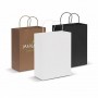 The Trends Collection Large Paper Carry Bag is a large carry bag made from 160gsm paper.  Available in Natural, White & Black.  Great branded promotional retail bag product.
