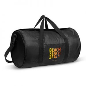 The Trends Collection Arena Duffle Bag is an affordable roll duffle bag manufactured from 210D polyester. Great branded promo or sports bag.